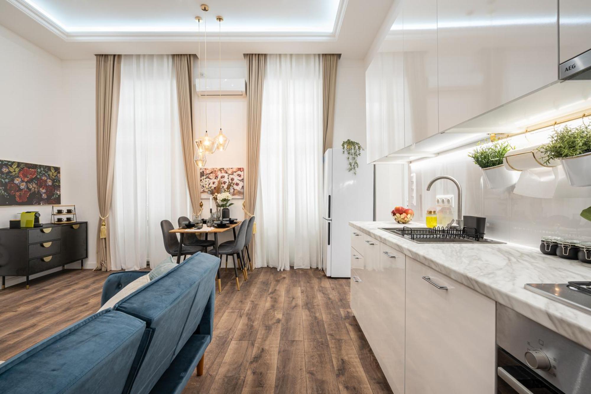 Blue Velvet Luxury Apartment 부다페스트 외부 사진